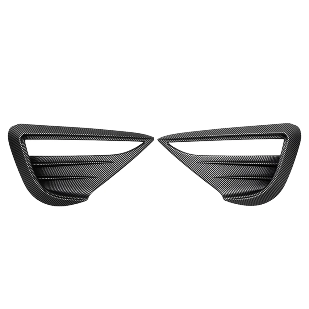 For Tesla Model Y 2021-2022 Matte Carbon Car Front Fog Lamp Cover Spoiler Decoration
For Tesla Model Y 2021-2022 Matte Carbon Car Front Fog Lamp Cover Spoiler Decoration