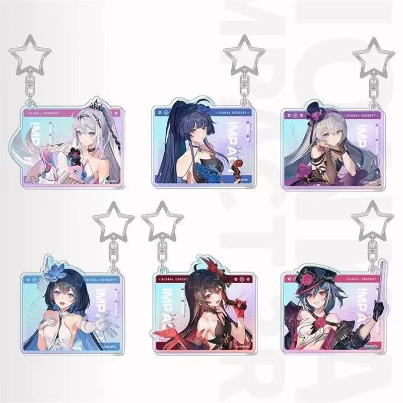 Honkai Impact 3 KeyChain Men Concert Key Chain Women Acrylic Key Ring Kiana Kaslana Pendant Party Charm Kids Gift Raiden Mei
Honkai Impact 3 KeyChain Men Concert Key Chain Women Acrylic Key Ring Kiana Kaslana Pendant Party Charm Kids Gift Raiden Mei