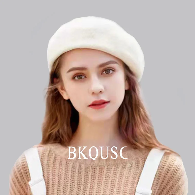 Girl's French Artist Berets Winter Women's Hat Daily Solid Woolen Women Painter Hat Girls Berets Female Concise Warm Walking Cap
Girl's French Artist Berets Winter Women's Hat Daily Solid Woolen Women Painter Hat Girls Berets Female Concise Warm Walking Cap
