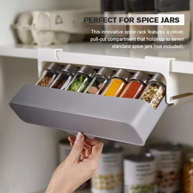 Kitchen Spice Organizer Rack Multi-Function Rotating Storage Shelf Slide Kitchen Cabinet Cupboard Organizer Storage Rack
Kitchen Spice Organizer Rack Multi-Function Rotating Storage Shelf Slide Kitchen Cabinet Cupboard Organizer Storage Rack
