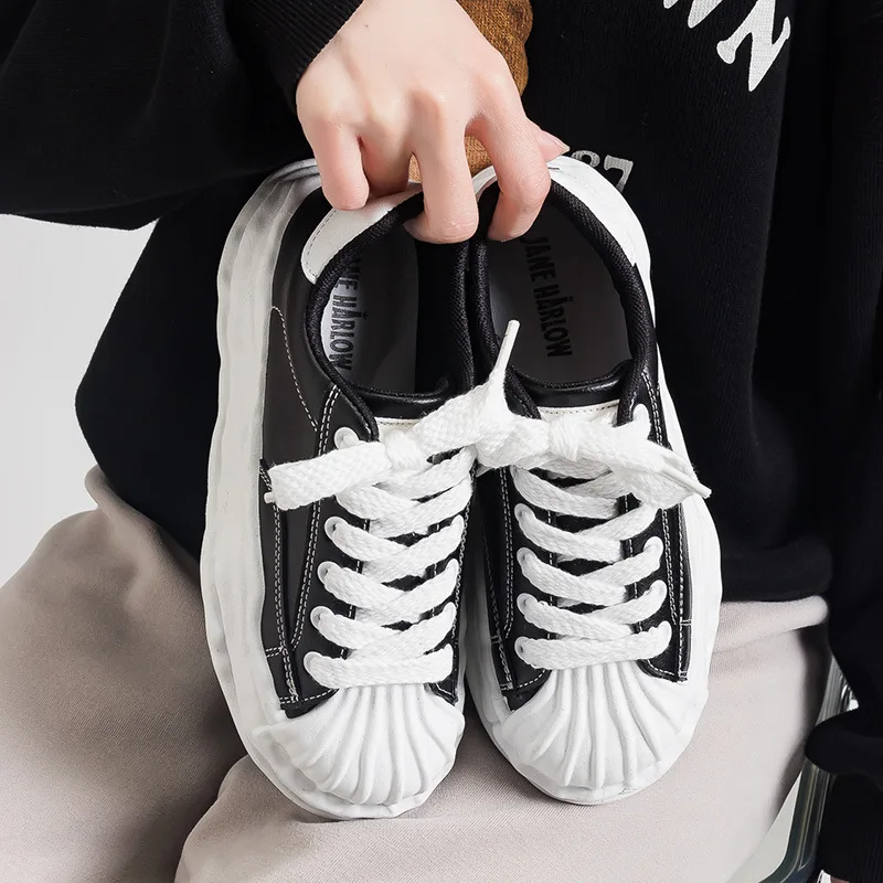 

Модная женская Вулканизированная обувь 2023, Весенняя Повседневная маленькая белая обувь, растворенные спортивные трендовые кроссовки, универсальная женская обувь