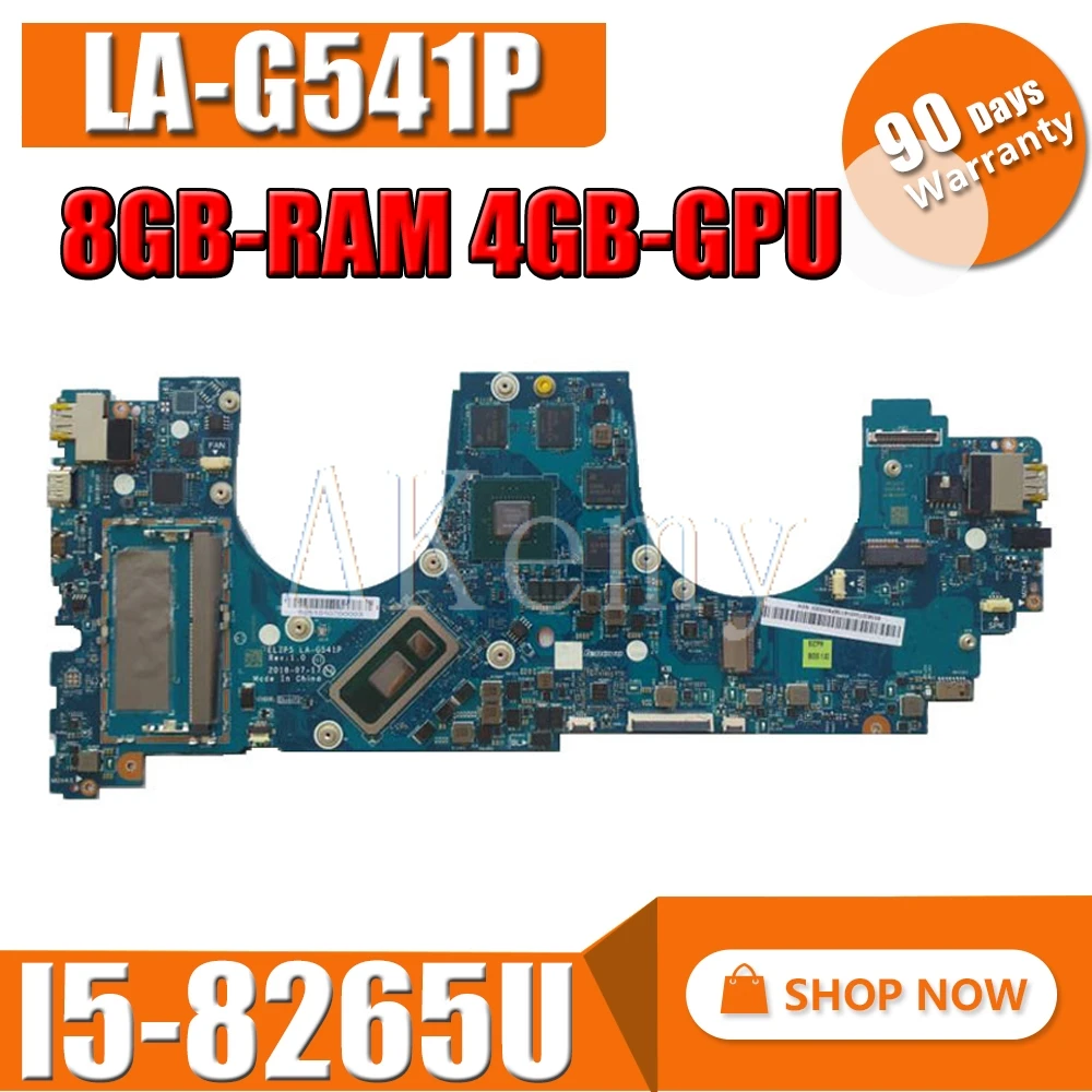 5B20T04901 For Lenovo YOGA 730-15IWL motherboard LA-G541P Mainboard 100% fully tested I5-8265U 8GB-RAM 4GB-GPU
5B20T04901 For Lenovo YOGA 730-15IWL motherboard LA-G541P Mainboard 100% fully tested I5-8265U 8GB-RAM 4GB-GPU