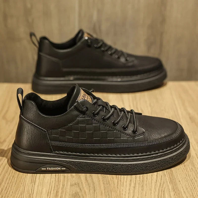 Men Casual Shoes Round Toe Thick Bottom Comfortable Non-slip Wear-Resistant Fashion Trendy All-match Spring and Autumn Main Push
Men Casual Shoes Round Toe Thick Bottom Comfortable Non-slip Wear-Resistant Fashion Trendy All-match Spring and Autumn Main Push