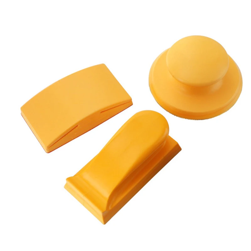 Hot 5 Inch Sanding Block Rubber Hook Loop Backing Pad Sandpaper Holder Hand Grinding Block Polishing Tools
Hot 5 Inch Sanding Block Rubber Hook Loop Backing Pad Sandpaper Holder Hand Grinding Block Polishing Tools
