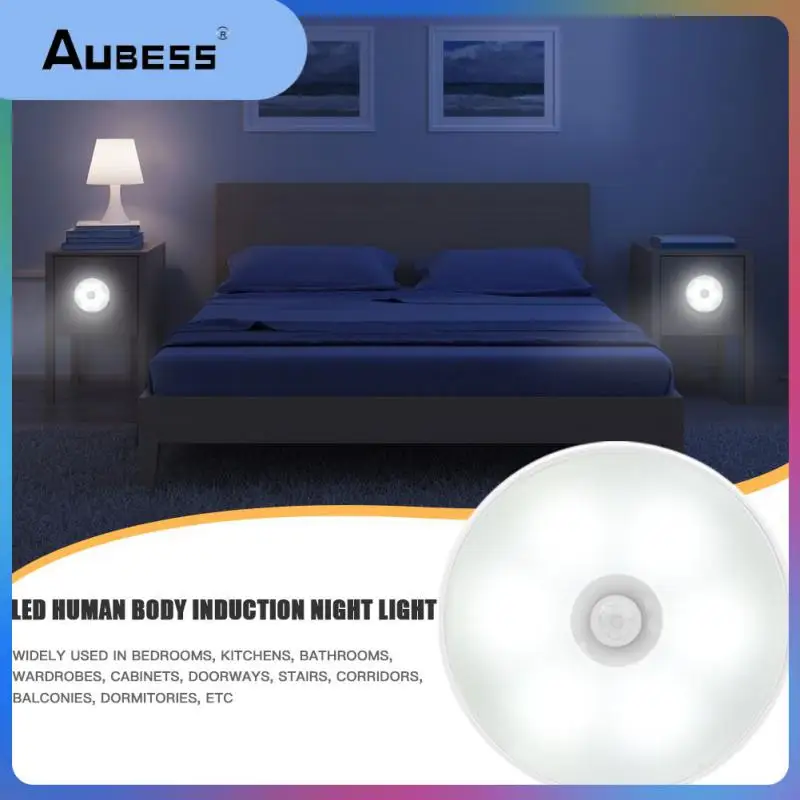 Led Night Light Energy-saving Intelligent Home Bedroom Usb Rechargeable Wall Lamp Motion Sensor Cabinet Light
Led Night Light Energy-saving Intelligent Home Bedroom Usb Rechargeable Wall Lamp Motion Sensor Cabinet Light
