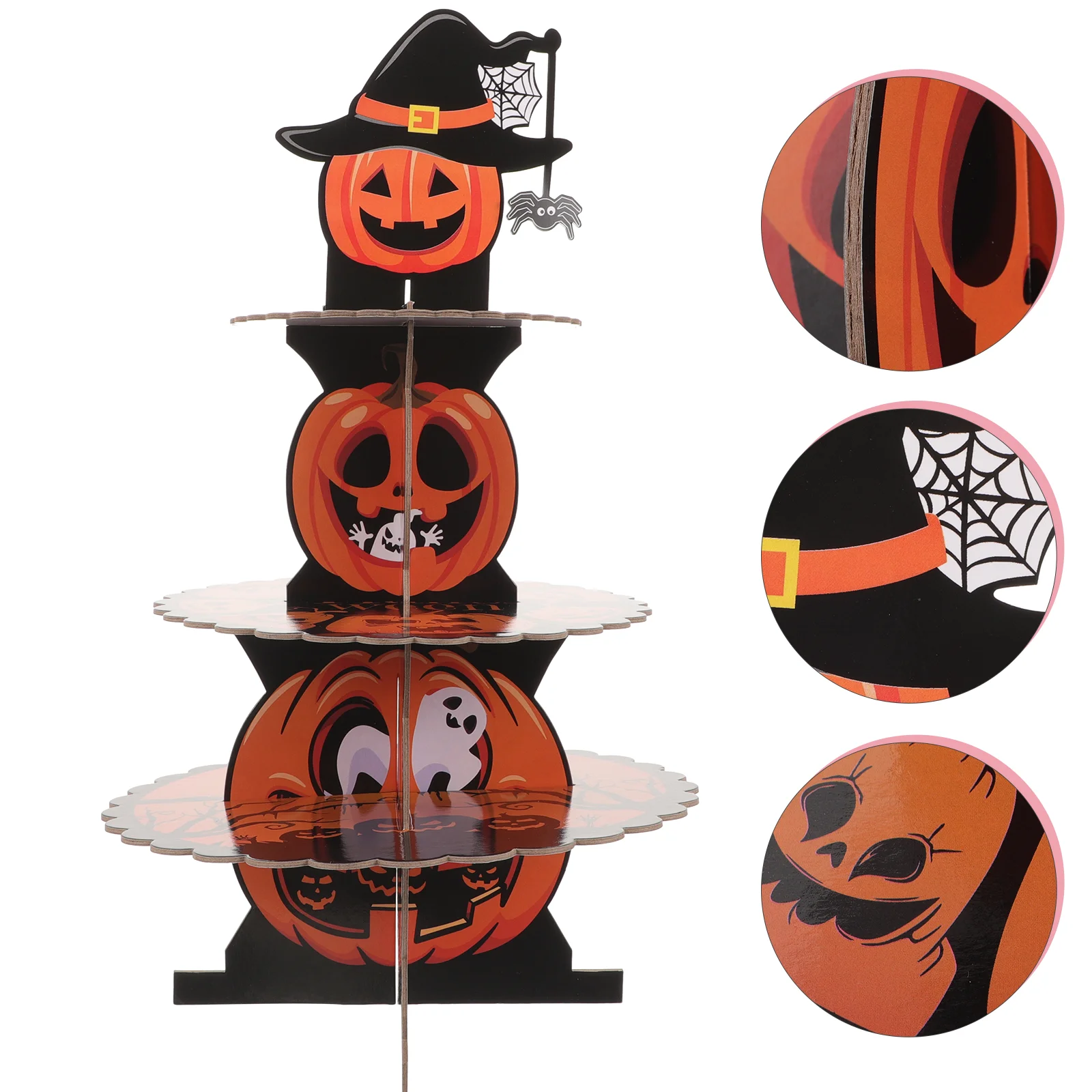 Halloween Party Cupcake Stand Pumpkin Dessert Cupcake Stand Snacks Display Rack
Halloween Party Cupcake Stand Pumpkin Dessert Cupcake Stand Snacks Display Rack