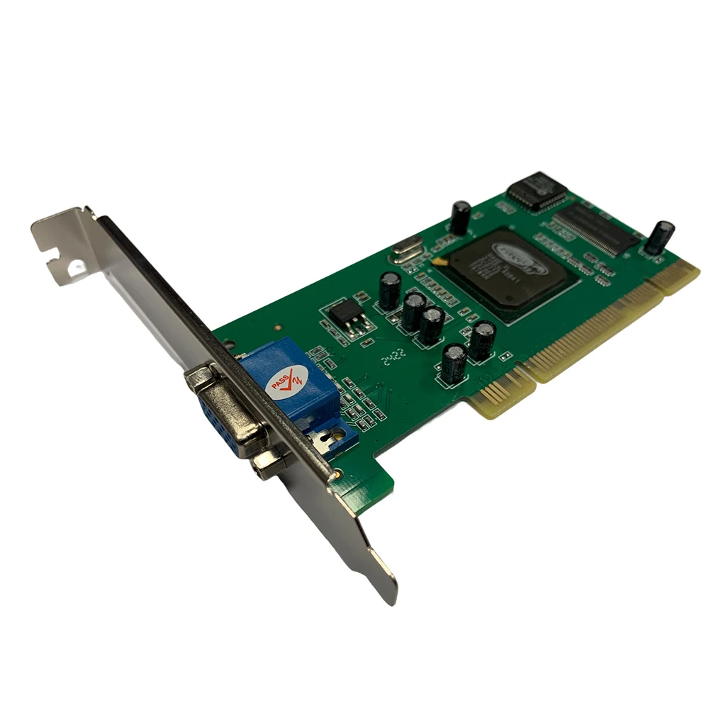 Desktop Computer Accessories PCI Graphics Card 8MB 32 Bit Graphic Card PCI Interface VGA Output GPU Computer Accessory
Desktop Computer Accessories PCI Graphics Card 8MB 32 Bit Graphic Card PCI Interface VGA Output GPU Computer Accessory