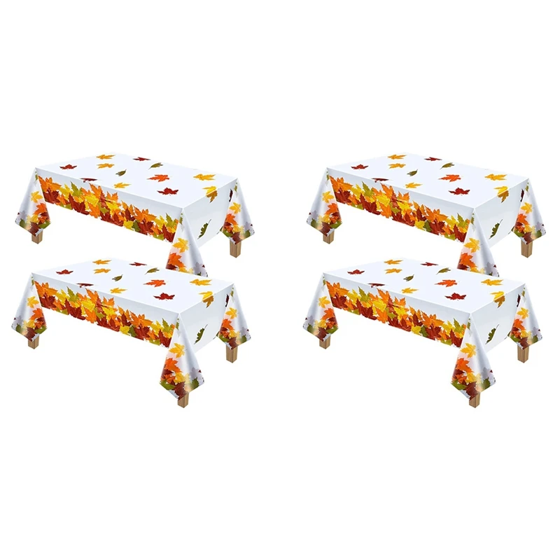 4X Thanksgiving Autumn Leaf Tablecloth Autumn Maple Leaf Tablecloth Waterproof Rectangular Plastic Tablecloth
4X Thanksgiving Autumn Leaf Tablecloth Autumn Maple Leaf Tablecloth Waterproof Rectangular Plastic Tablecloth