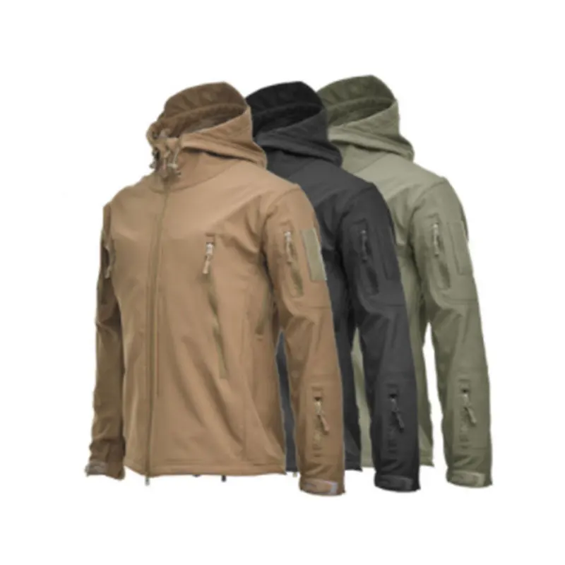 Men's Winter Thick Zipper Windbreaker Camouflage Windproof Hood Jacket Plush Lining Long Sleeve Coat Male Casual Outwear
Men's Winter Thick Zipper Windbreaker Camouflage Windproof Hood Jacket Plush Lining Long Sleeve Coat Male Casual Outwear