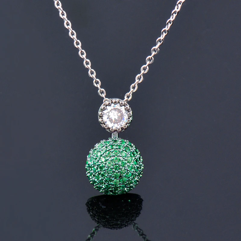 KIOOZOL luxury full Pink Blue White Green CZ Chains Choker Ball Pendant Necklace For Women Silver Color jewelry 2022 775 KO1
KIOOZOL luxury full Pink Blue White Green CZ Chains Choker Ball Pendant Necklace For Women Silver Color jewelry 2022 775 KO1