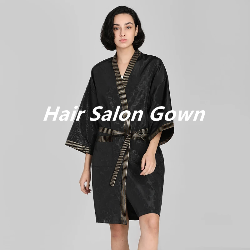 Barber Shop Work Clothes Hair Salon Waterproof Guest Robe Upscale Cloak Haircut Hairdresser High Quality Hair Cloth Capes Y0706
Barber Shop Work Clothes Hair Salon Waterproof Guest Robe Upscale Cloak Haircut Hairdresser High Quality Hair Cloth Capes Y0706