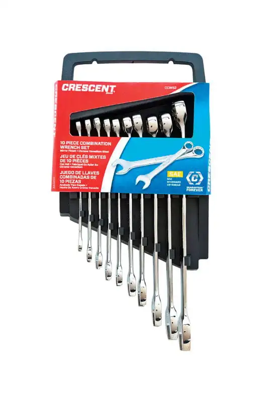 CCWS2 SAE Combination Wrench Set, 10 PieceCar Repair Tool Universal Wrench Tool for Car Repair Set of Wrenches
CCWS2 SAE Combination Wrench Set, 10 PieceCar Repair Tool Universal Wrench Tool for Car Repair Set of Wrenches