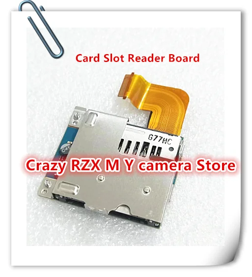 SD Memory Card Slot Reader Board PCB Assy CN-1032 A2071012A For SONY A7RM2 A7M2 A7SM2 ILCE-7SM2 ILCE-7M2 ILCE-7RM2 A7R II
SD Memory Card Slot Reader Board PCB Assy CN-1032 A2071012A For SONY A7RM2 A7M2 A7SM2 ILCE-7SM2 ILCE-7M2 ILCE-7RM2 A7R II