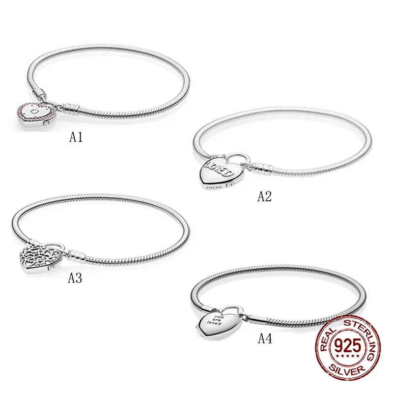 Подходит для оригинального Pandora 925 пробы серебряный замок для любви с надписью цепочка из змеиных костей Wild темпераментный браслет DIY Базовы...
Подходит для оригинального Pandora 925 пробы серебряный замок для любви с надписью цепочка из змеиных костей Wild темпераментный браслет DIY Базовы...