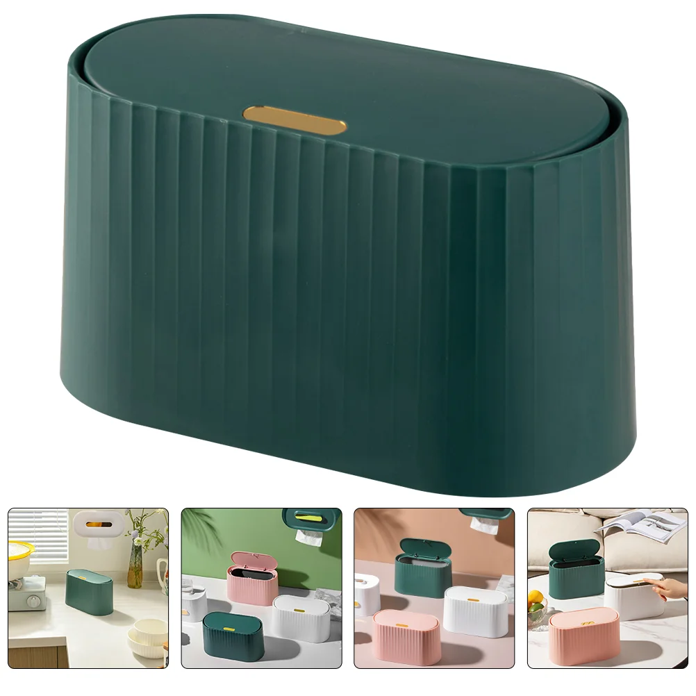 Trash Can Garbage Mini Desktop Bin Wastebasket Waste Bins Tabletop Rubbish Countertop Tiny Table Cans Lid Basket Accessory
Trash Can Garbage Mini Desktop Bin Wastebasket Waste Bins Tabletop Rubbish Countertop Tiny Table Cans Lid Basket Accessory