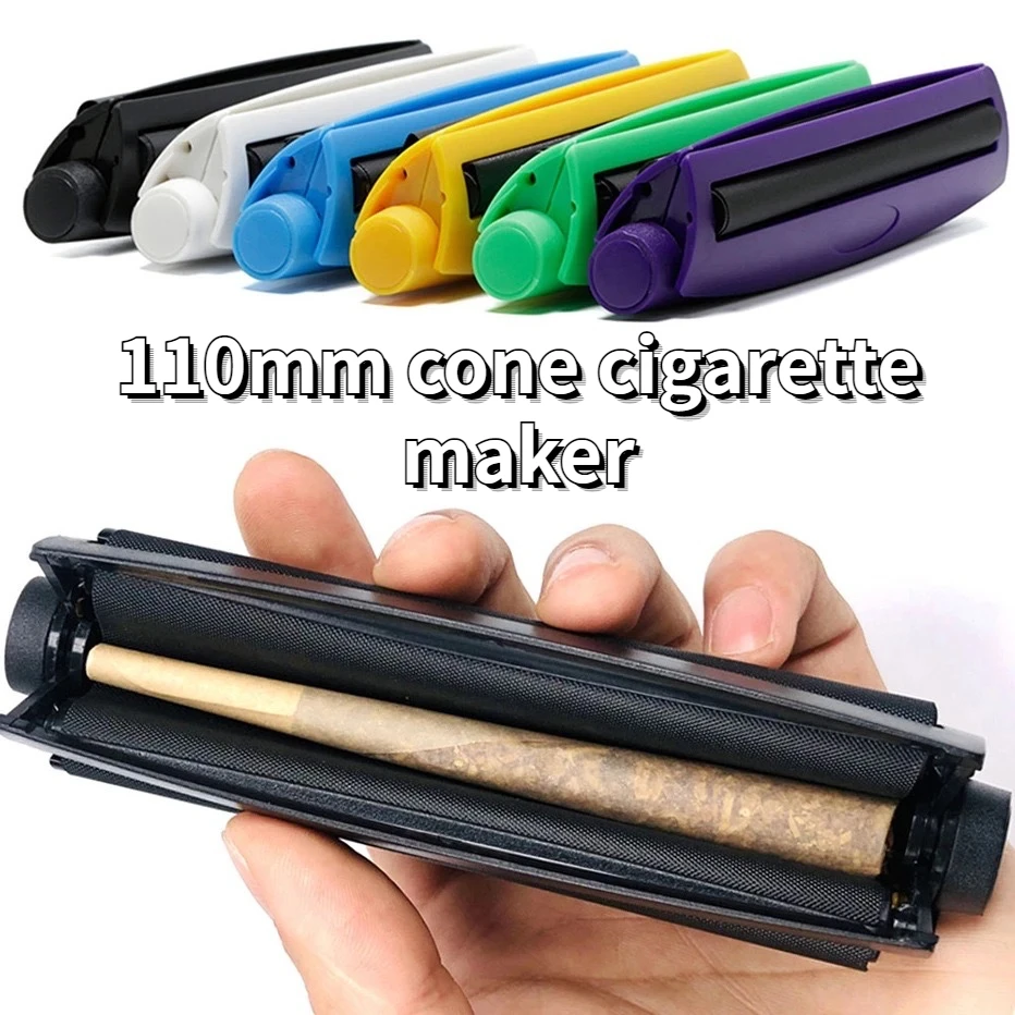 110mm Manual Creative Cigarette Roller Portable Pvc colorful fashion tobacco making machine Smoking Accessories
110mm Manual Creative Cigarette Roller Portable Pvc colorful fashion tobacco making machine Smoking Accessories
