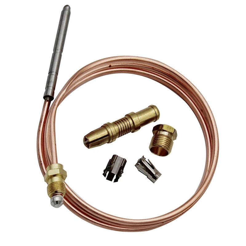 Thermocoupler For Thermostat Replacement 1980-036 Snap For Universal Thermocouple (36Inch)
Thermocoupler For Thermostat Replacement 1980-036 Snap For Universal Thermocouple (36Inch)