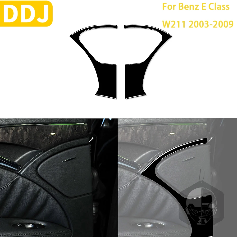 For Benz E Class W211 2003-2009 Accessories Car Black Interior Rear Door Storage Box Bezel Trim Sticker Plastic Decoration
For Benz E Class W211 2003-2009 Accessories Car Black Interior Rear Door Storage Box Bezel Trim Sticker Plastic Decoration