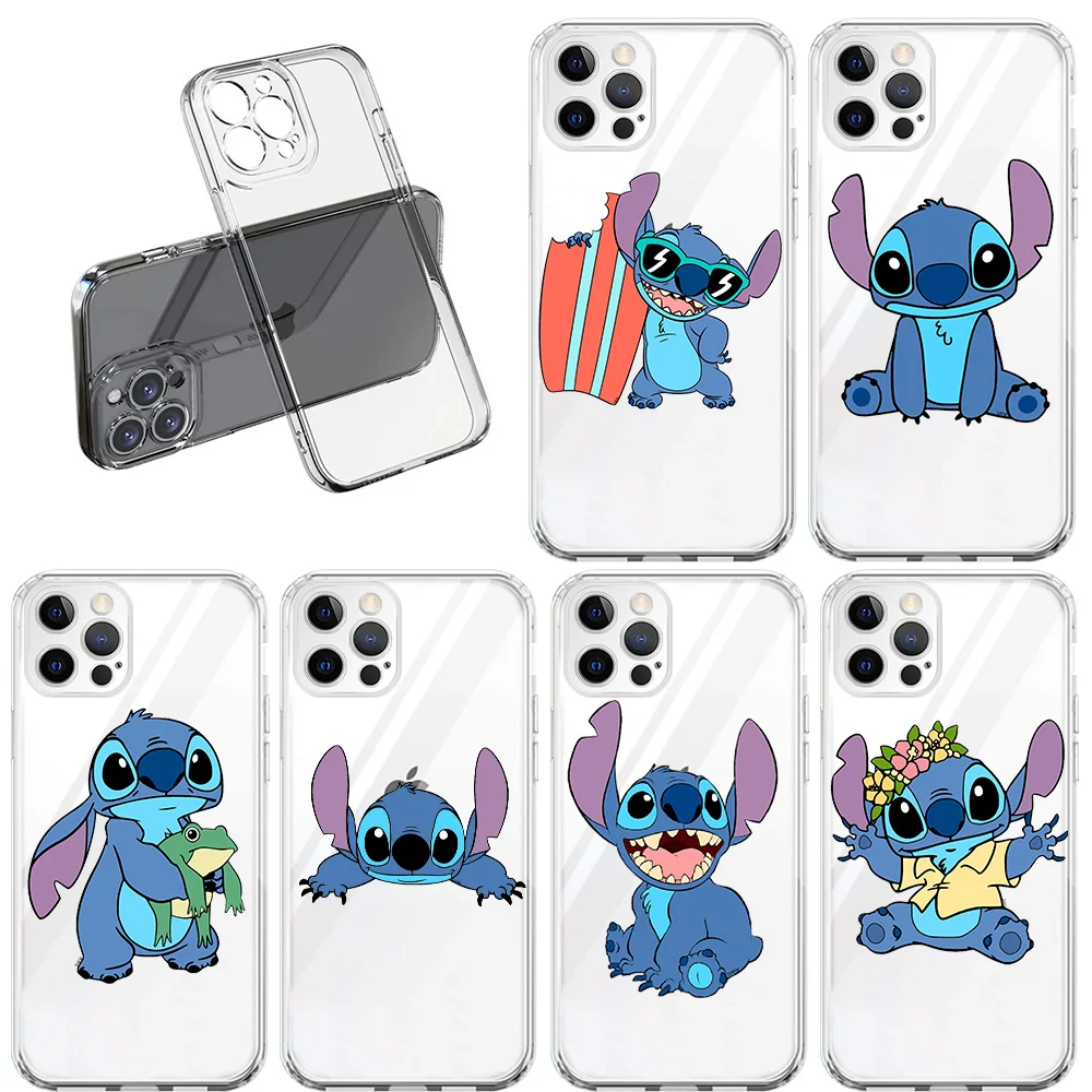 Lovely Stitch Cute Clear Case For Apple iPhone 13 Pro 11 12 7 8 Plus SE 2022 XR X XS Max 6 6S SE 2022 Silicone Phone Cover
Lovely Stitch Cute Clear Case For Apple iPhone 13 Pro 11 12 7 8 Plus SE 2022 XR X XS Max 6 6S SE 2022 Silicone Phone Cover
