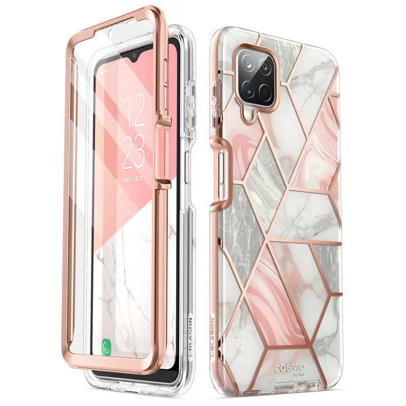 For Samsung Galaxy A12 Case (2020 Release) I-BLASON Cosmo Full-Body Marble Case Rugged Cover WITH Built-in Screen Protector
For Samsung Galaxy A12 Case (2020 Release) I-BLASON Cosmo Full-Body Marble Case Rugged Cover WITH Built-in Screen Protector