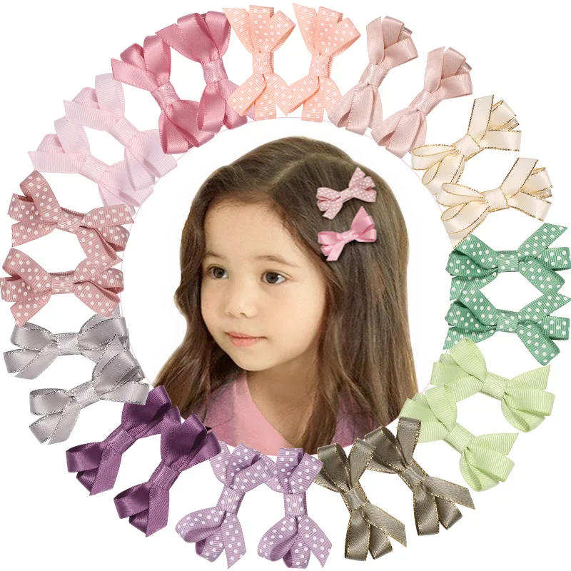 Thread Ribbon Bow Hair Clip Factory Wholesale Solid Color Child Hairpin Cute Baby Polka Dot Hair Accessories Set for Girls
Thread Ribbon Bow Hair Clip Factory Wholesale Solid Color Child Hairpin Cute Baby Polka Dot Hair Accessories Set for Girls