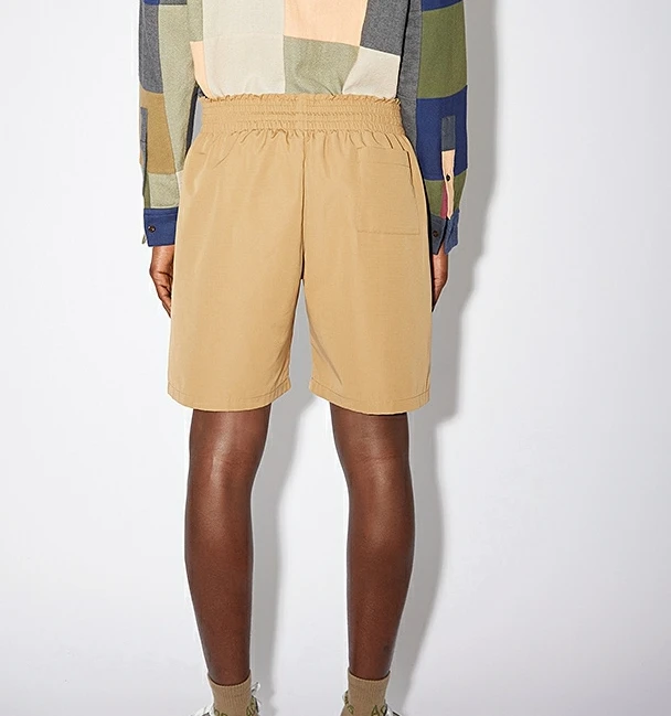 

126408 126409 Luxury Designer Cloth New Summer Man Ginger Straight Cylinder Cropped Trousers Shorts Casual Pants