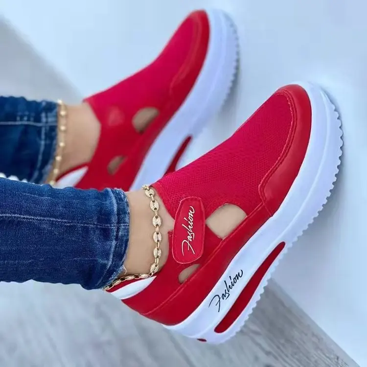 2022 Women's Sneakers Platform Casual Breathable Sport Design Vulcanized Shoes Fashion Tennis Female Footwear Zapatillas Mujer
2022 Women's Sneakers Platform Casual Breathable Sport Design Vulcanized Shoes Fashion Tennis Female Footwear Zapatillas Mujer