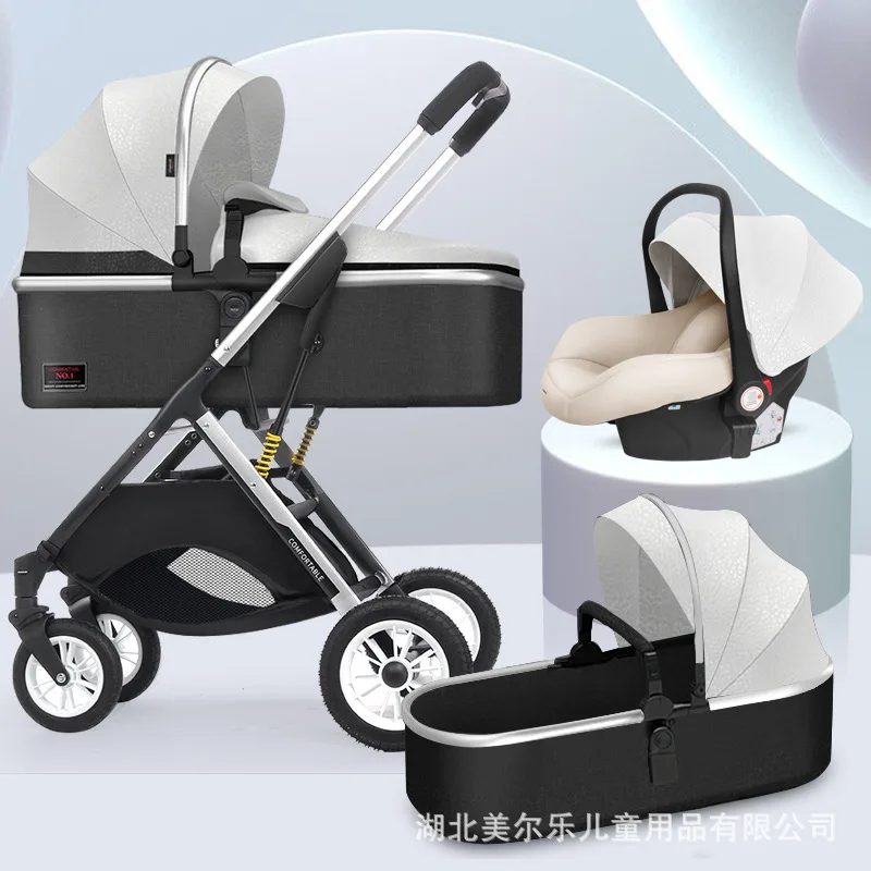 Baby stroller can sit, lie, light and fold, two-way high-view baby stroller for newborn baby bb
Baby stroller can sit, lie, light and fold, two-way high-view baby stroller for newborn baby bb