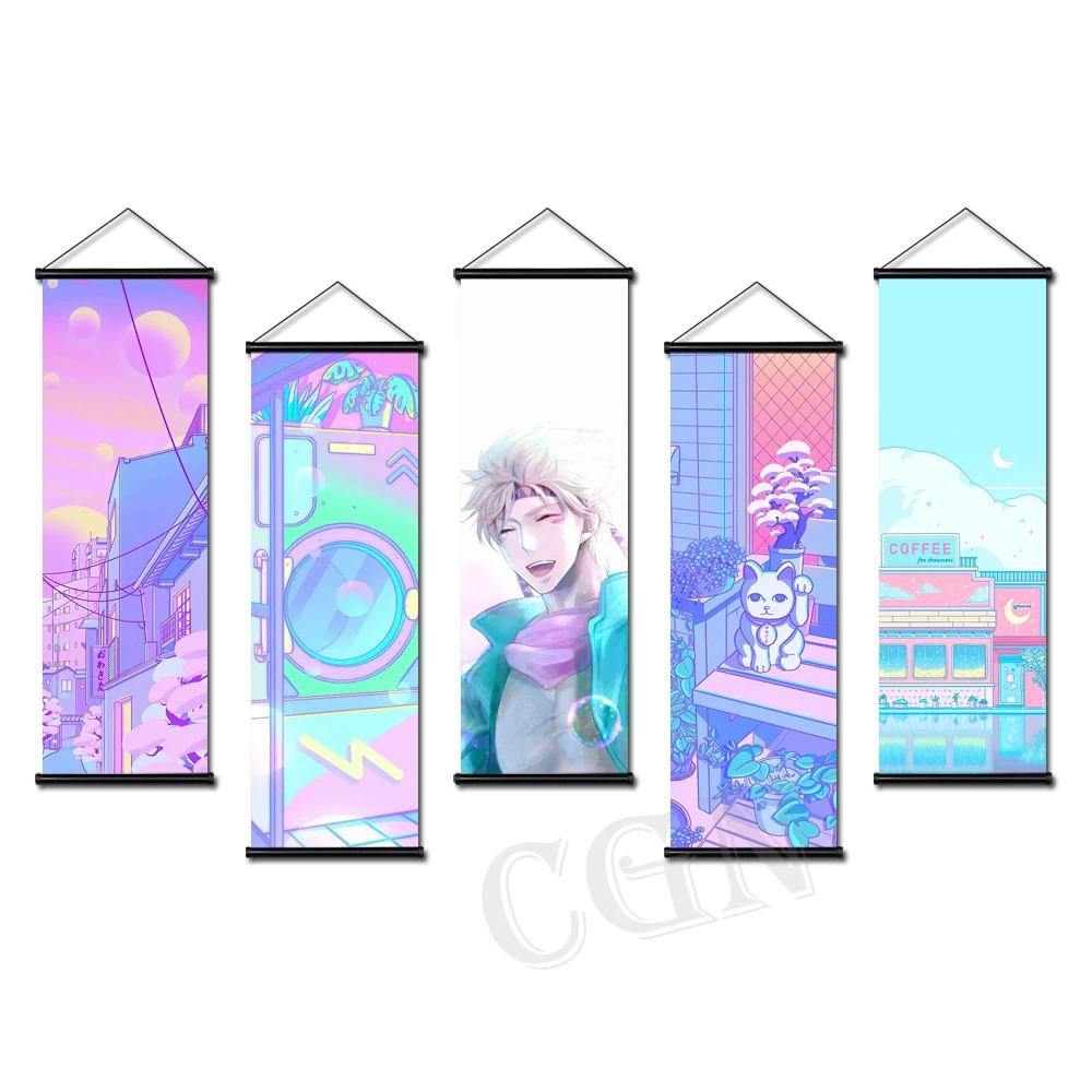 Japanese Animation Scene Canvas Painting Vaporwave Style Poster Hanging Scrolls HD Art Prints Home Children's Room Wall Picture
Japanese Animation Scene Canvas Painting Vaporwave Style Poster Hanging Scrolls HD Art Prints Home Children's Room Wall Picture