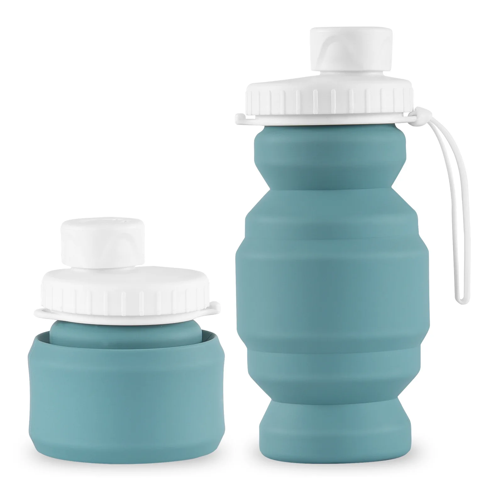 Folding Cup Silicone Water Bottle Telescopic Collapsible Teacups With Lid Outdoor Heat Resistant For Travel Camping Drinking Mug
Folding Cup Silicone Water Bottle Telescopic Collapsible Teacups With Lid Outdoor Heat Resistant For Travel Camping Drinking Mug