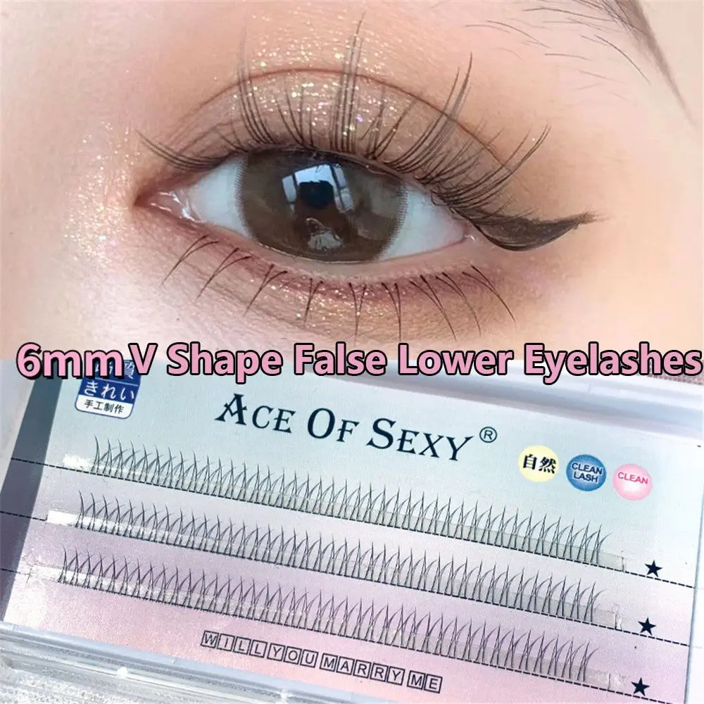 Beauty Reusable Self-adhesive Handmade V Shape False Lower Eyelashes Individual Cluster Eyelash Extension Fake Lashes
Beauty Reusable Self-adhesive Handmade V Shape False Lower Eyelashes Individual Cluster Eyelash Extension Fake Lashes