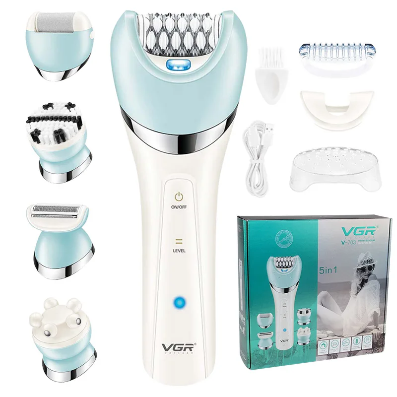 5 in1 Women Epilator Electric Shaver For Women Leg Body Hair Removal Wet&Dry Lady Bikini Trimmer Facial Hair Remover Underarms
5 in1 Women Epilator Electric Shaver For Women Leg Body Hair Removal Wet&Dry Lady Bikini Trimmer Facial Hair Remover Underarms