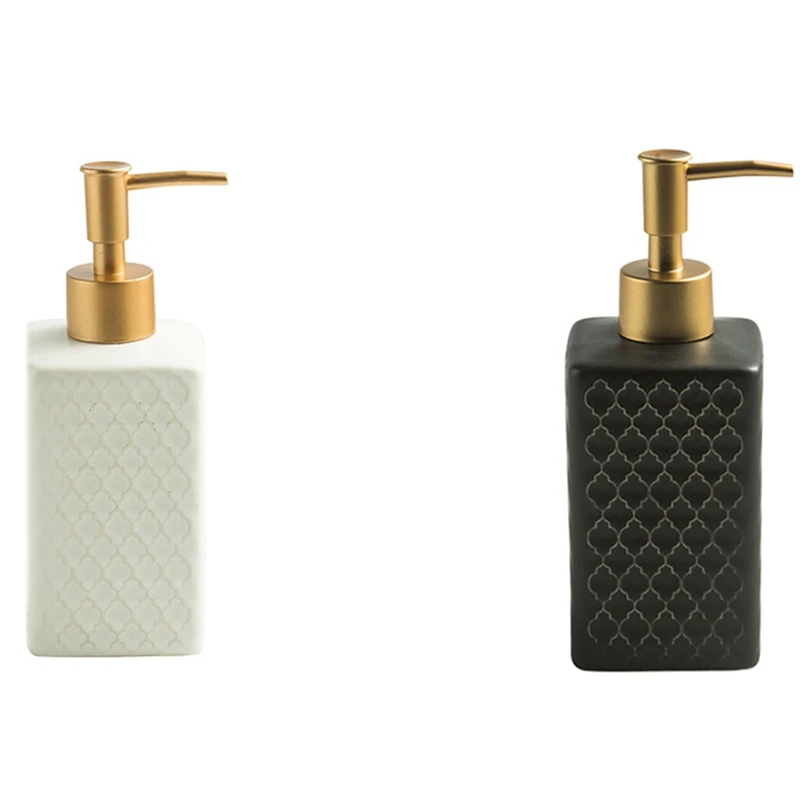 Square Standing Ceramics Soap Dispenser Shampoo Dispenser For Bathroom And Kitchen
Square Standing Ceramics Soap Dispenser Shampoo Dispenser For Bathroom And Kitchen