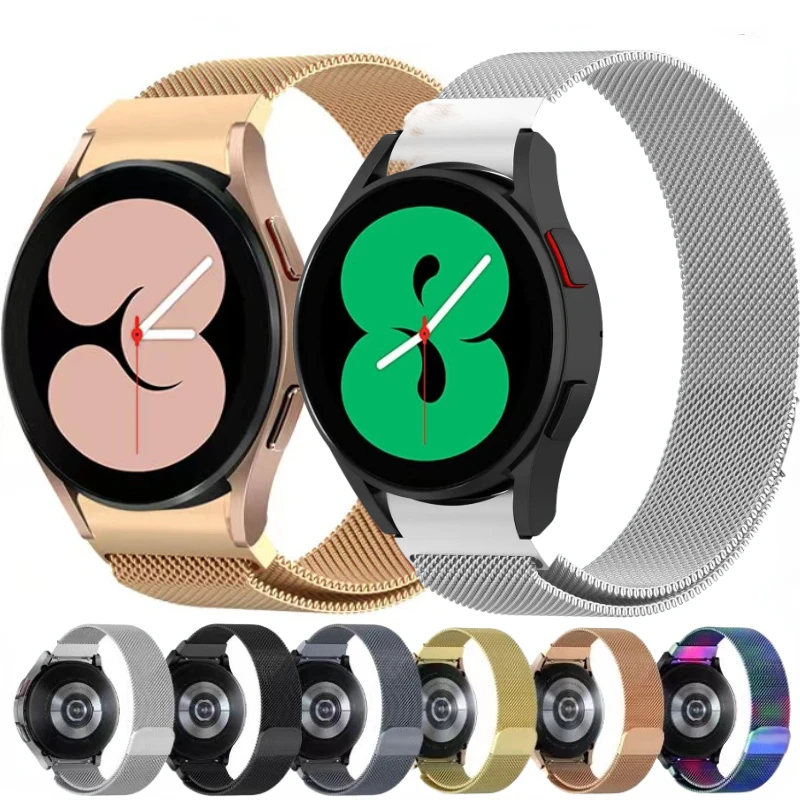 20mm 22mm Milanese Loop Metal Strap For Samsung Watch 5/4 Active 2/Amazfit GTS/GTR Bracelet Band Huawei Watch 3/GT3-2 Pro Correa
20mm 22mm Milanese Loop Metal Strap For Samsung Watch 5/4 Active 2/Amazfit GTS/GTR Bracelet Band Huawei Watch 3/GT3-2 Pro Correa