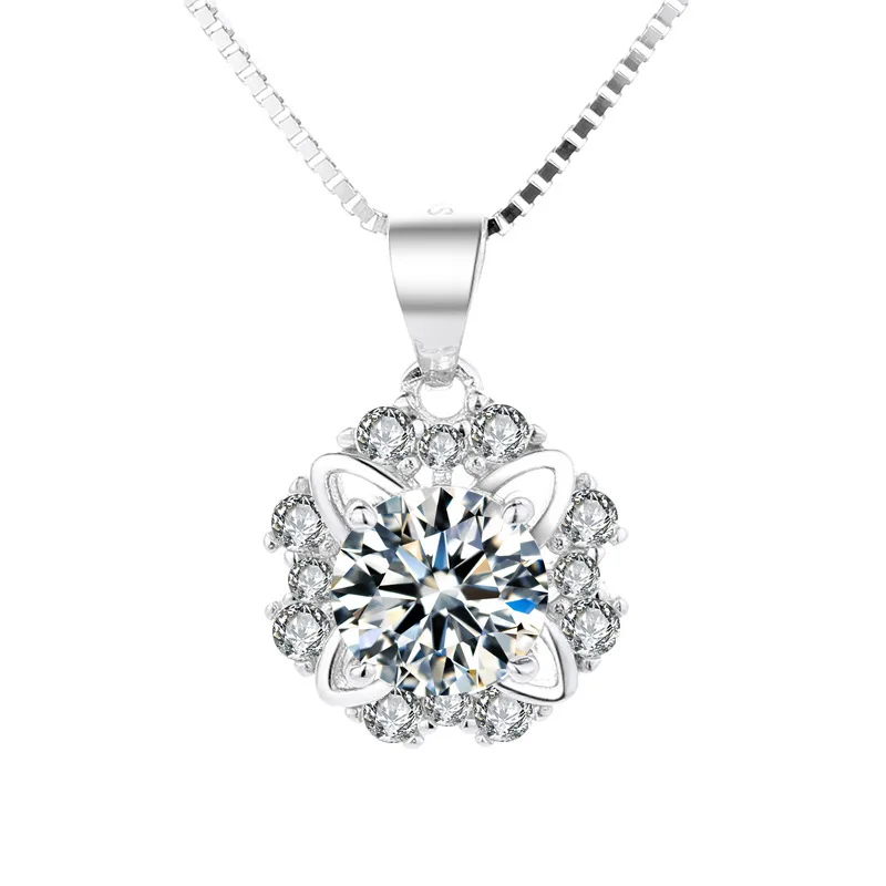 Classic 925 sterling silver necklace star geometric inlaid zircon European and American ladies personalized fashion jewelry 
Classic 925 sterling silver necklace star geometric inlaid zircon European and American ladies personalized fashion jewelry