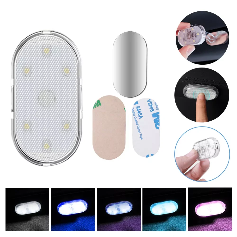 Interior Dome Light Finger Touch Sensor Reading Lamp 5V LED Car Styling Night Light Mini USB Charge Six Color Car door Light
Interior Dome Light Finger Touch Sensor Reading Lamp 5V LED Car Styling Night Light Mini USB Charge Six Color Car door Light