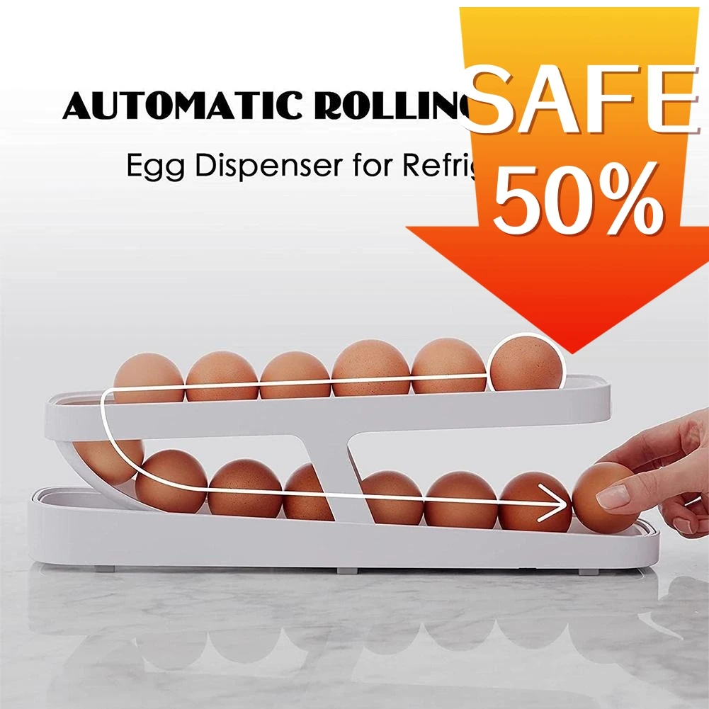 Fully automatic egg rolling egg storage rack Rolldown Egg Dispenser kitchen egg dispenser saves space in the refrigerator
Fully automatic egg rolling egg storage rack Rolldown Egg Dispenser kitchen egg dispenser saves space in the refrigerator