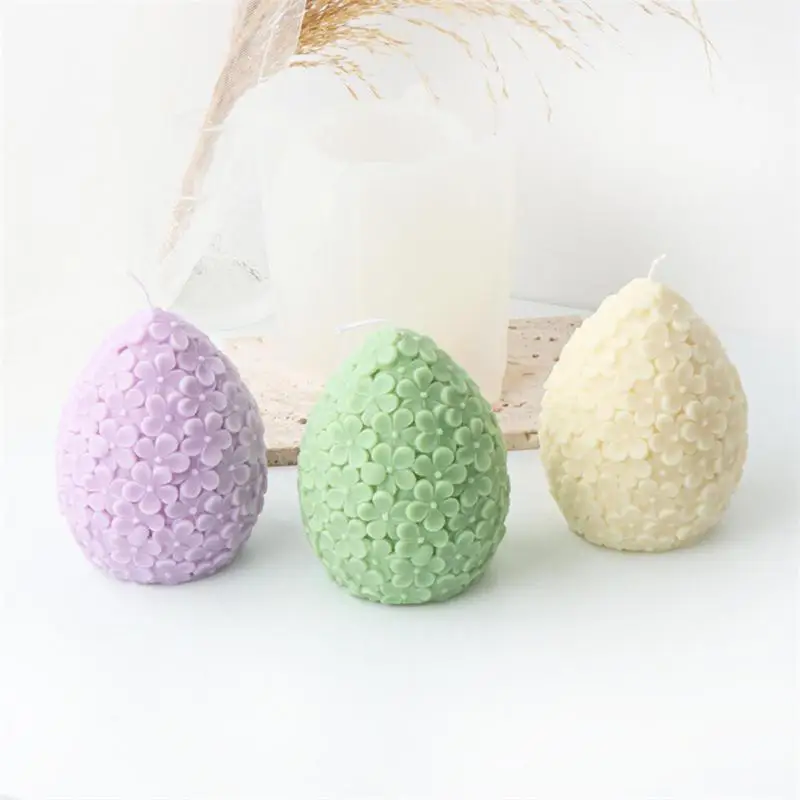 Egg Silicone Candle Molds Floral Easter Decorations Resin Casting Candle Mold DIY Crafting Supplies For Fondant Cake
Egg Silicone Candle Molds Floral Easter Decorations Resin Casting Candle Mold DIY Crafting Supplies For Fondant Cake