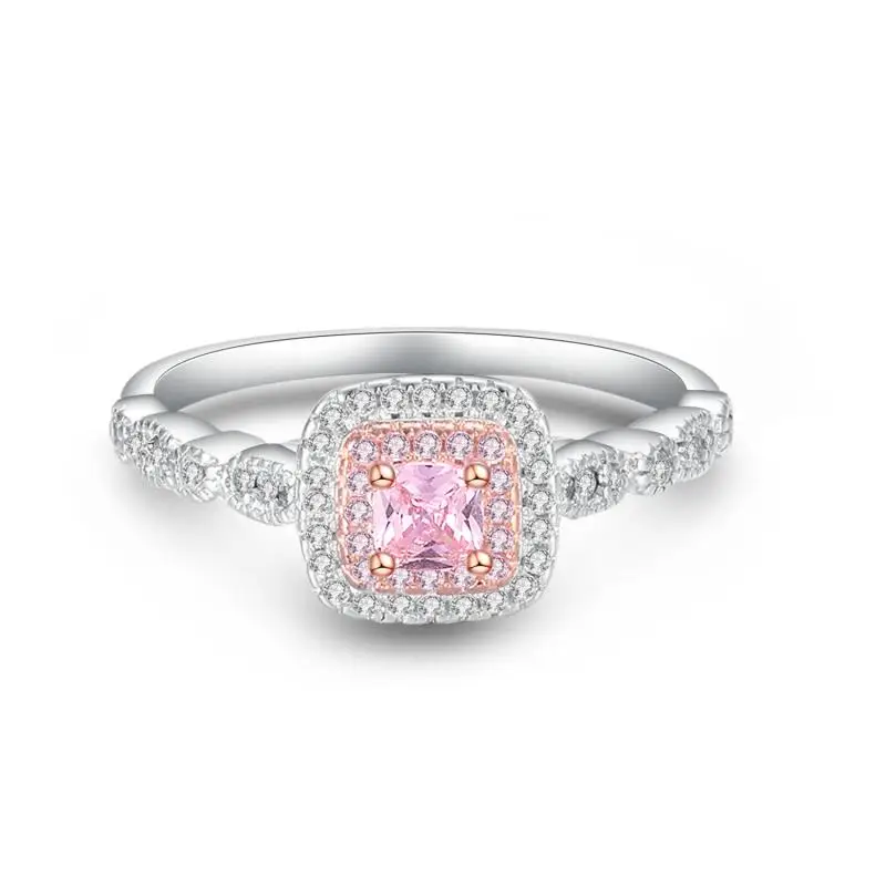 HOYON 14k Gold color Pink diamond Ring For Women Square Cut Pink Gemstone AAA Zircon Wedding Female Ring Engagement Fine Jewelry
HOYON 14k Gold color Pink diamond Ring For Women Square Cut Pink Gemstone AAA Zircon Wedding Female Ring Engagement Fine Jewelry
