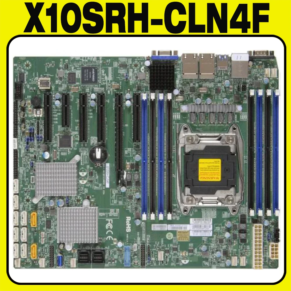 Материнская плата X10SRH-CLN4F E5-1600/2600 V3/V4 Family LGA2011 для Supermicro