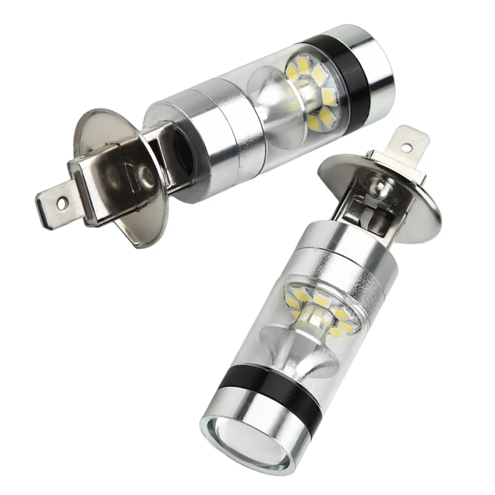 Durable New Portable LED Headlight 100W 12-24V 20-SMD 2pcs 6000K Driving Fog H1 Light Parts Projector Wear-resistant
Durable New Portable LED Headlight 100W 12-24V 20-SMD 2pcs 6000K Driving Fog H1 Light Parts Projector Wear-resistant