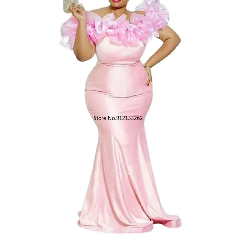 African Maxi Gowns for Women Party Formal Mermaid Elegant Big Flower Dress African Clothes Women Evening Robes
African Maxi Gowns for Women Party Formal Mermaid Elegant Big Flower Dress African Clothes Women Evening Robes