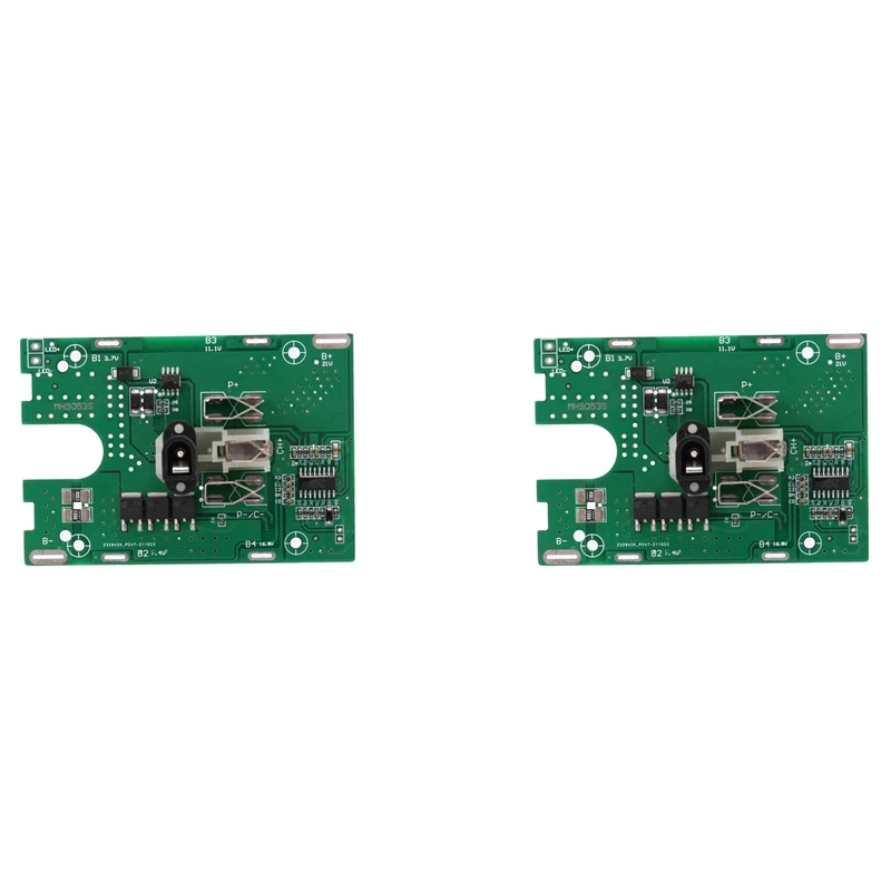 2X BMS 5S 18V 21V 30A Lithium Battery Protection Board PCB 18650 Battery Charge Protection Board Module For Screwdriver
2X BMS 5S 18V 21V 30A Lithium Battery Protection Board PCB 18650 Battery Charge Protection Board Module For Screwdriver