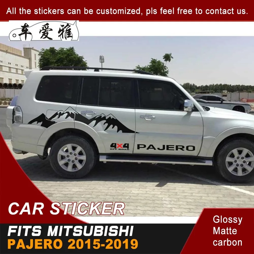 Car Decals Side Body Mountain 4X4 Graphic Vinyl Car Sticker Fit For MITSUBISHI PAJERO 2012 2013 2014 2015 2016 2017 2018 2019
Car Decals Side Body Mountain 4X4 Graphic Vinyl Car Sticker Fit For MITSUBISHI PAJERO 2012 2013 2014 2015 2016 2017 2018 2019