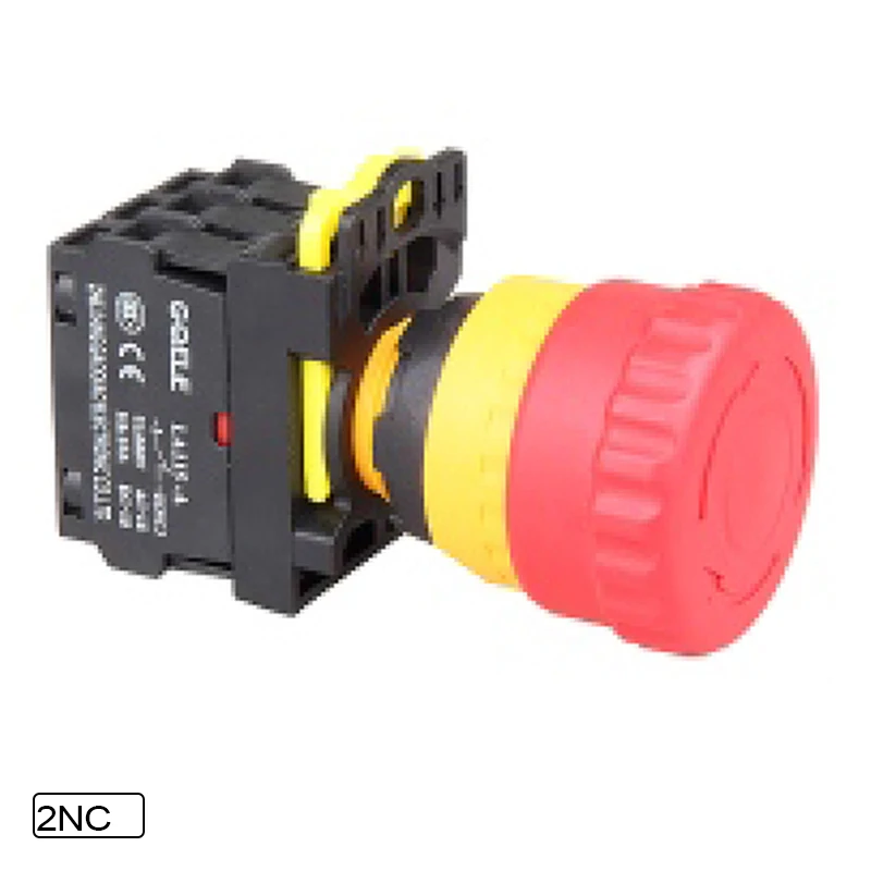 5 PCS Emergency stop pushbutton switch (22-30 aperture) 10A Twist Release Pull Release Waterproof IP65 1NO 1NC 2NO 2NC 3NC
5 PCS Emergency stop pushbutton switch (22-30 aperture) 10A Twist Release Pull Release Waterproof IP65 1NO 1NC 2NO 2NC 3NC