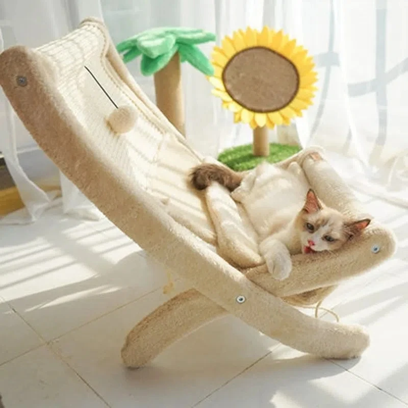 Sisal hemp cat scratch board cat nest integrated cat climbing frame sleeping chair diy material cat supplies platform sofa bed
Sisal hemp cat scratch board cat nest integrated cat climbing frame sleeping chair diy material cat supplies platform sofa bed