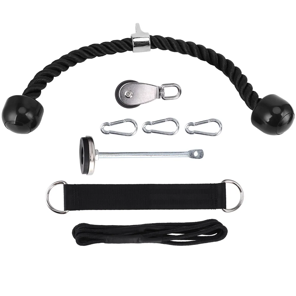 Strength Training Fitness Equipment Loading Pin Expander Dumbbell Three‑heads Rope Set
Strength Training Fitness Equipment Loading Pin Expander Dumbbell Three‑heads Rope Set