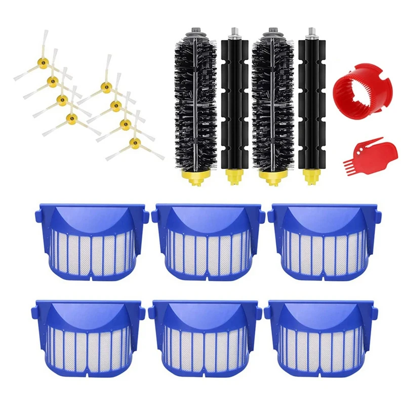 Replacement For Irobot Roomba 600 Series 692 690 680 660 651 650 Robot Vacuum Main Side Brush Filter Accessories Kit
Replacement For Irobot Roomba 600 Series 692 690 680 660 651 650 Robot Vacuum Main Side Brush Filter Accessories Kit