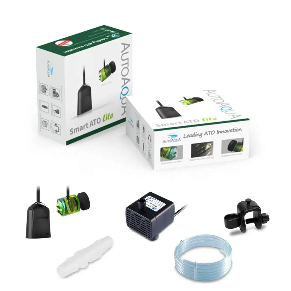 AutoAQUA Smart ATO Lite SATO-260P Auto Top Off System Water Filler Refiller Level Controller Pump for Aquarium
AutoAQUA Smart ATO Lite SATO-260P Auto Top Off System Water Filler Refiller Level Controller Pump for Aquarium