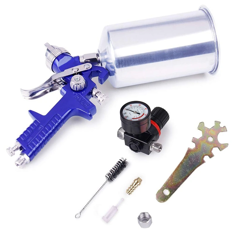 Big Deal 1.4MM HVLP Gravity Feed Paint Sprayers 1000CC Aluminum Cup Auto Air Spray Tool Airbrush Painting Tool Kit
Big Deal 1.4MM HVLP Gravity Feed Paint Sprayers 1000CC Aluminum Cup Auto Air Spray Tool Airbrush Painting Tool Kit
